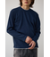 ワッフルフェイクレイヤード長袖トップス