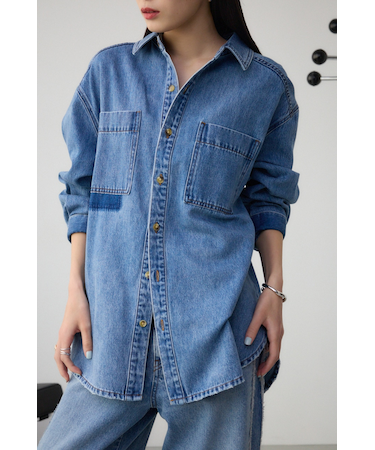 AZUL DENIM デニムシャツ