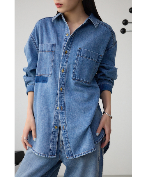 AZUL DENIM デニムシャツ