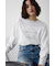 メタリックロゴロングTシャツ