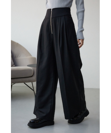 コルセットワイドパンツ