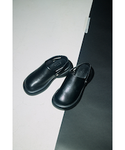 【PLUS】ボリュームソールバックストラップサボ