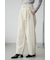 ベルトタックワイドパンツ