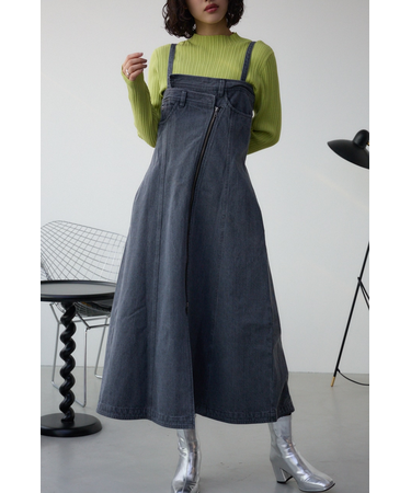 AZUL DENIM ダブルウエストキャミワンピース