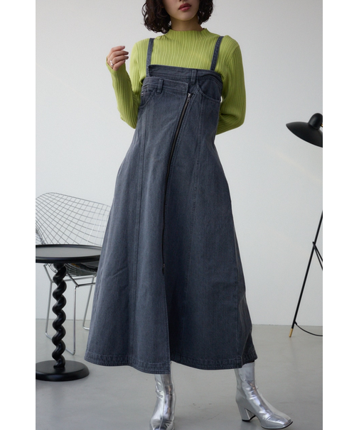 AZUL DENIM ダブルウエストキャミワンピース