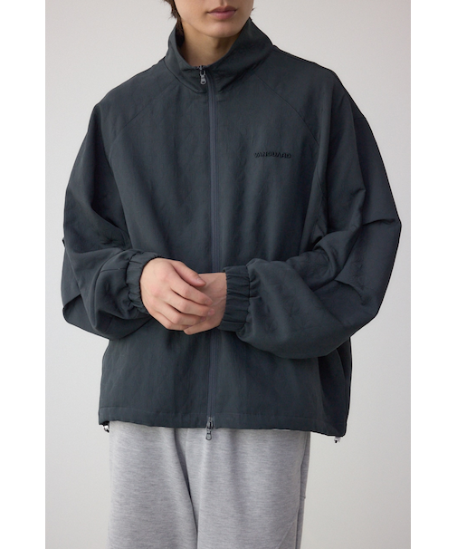 総柄ジャガードオーバーブルゾン