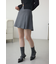 プリーツミニスカートパンツ