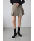 プリーツミニスカートパンツ