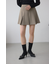 プリーツミニスカートパンツ