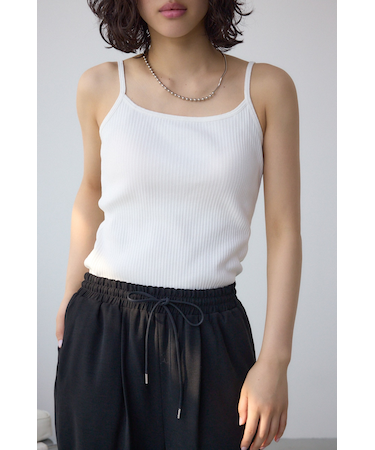 ファインリブキャミソール