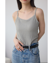 【堀田茜さん着用アイテム】ヘンケイリブキャミソール