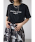 メタリックプリントTシャツ