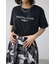 メタリックプリントTシャツ