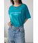 メタリックプリントTシャツ