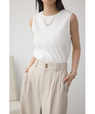 ファインリブタンクトップ