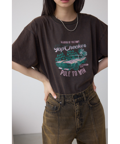 USEDロックルーズTシャツ