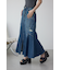 AZUL DENIM ダメージマーメイドスカート
