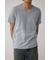 タックフライスVネックTシャツ