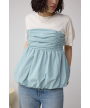 ペプラムバルーントップス