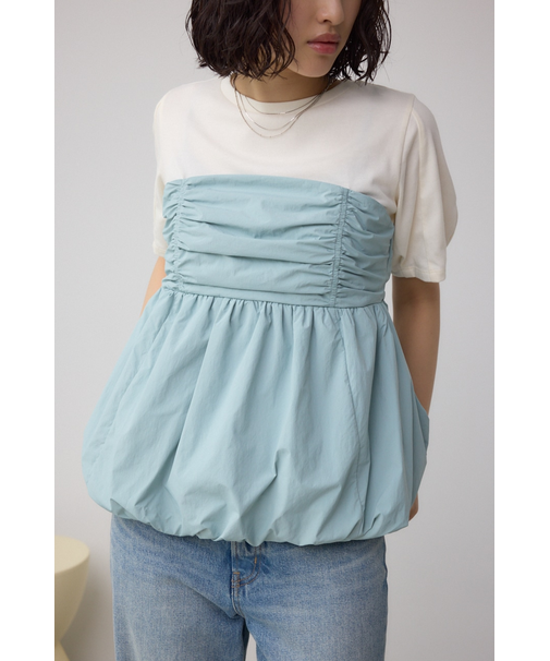 ペプラムバルーントップス