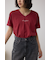 チェストメッセージロゴTシャツ