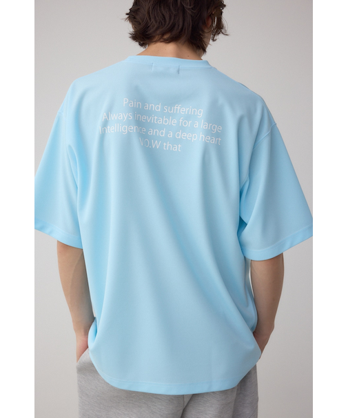 オープンステッチロゴTシャツ