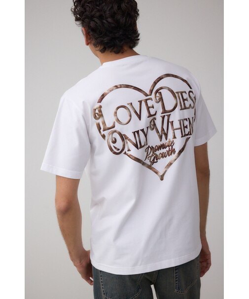 ハートゴールド発泡プリントTEE