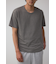 楊柳ジャガードクルーネックTシャツ