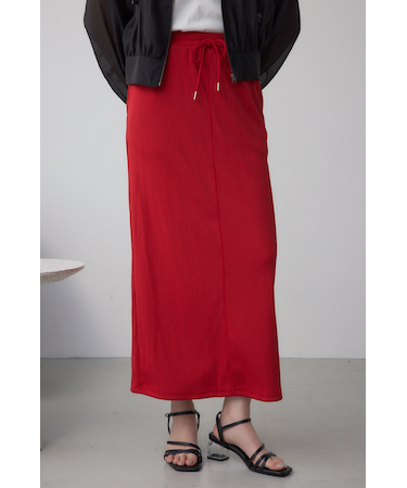 ドライタッチリブナロースカート