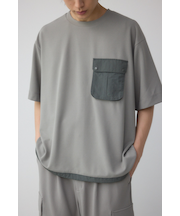 カラースキームドロストTシャツ