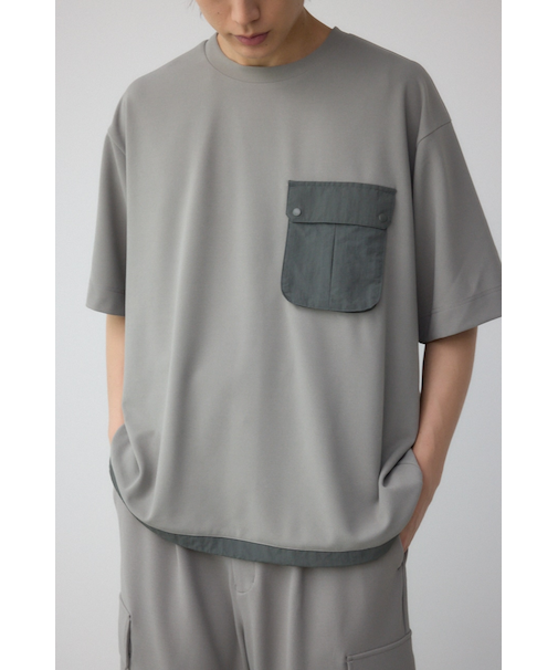 カラースキームドロストTシャツ