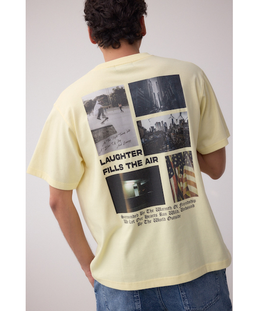 バックフォトグラフィックTEE