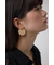 サークルプレートロゴピアス