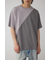 異素材スウィッチングラフィックTEE
