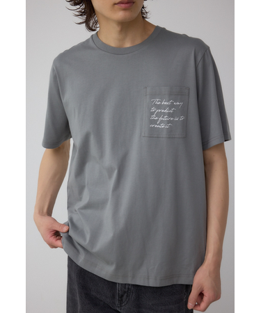 AZコットン ポケットTシャツ