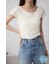 C／Tフレンチスリーブカットトップス