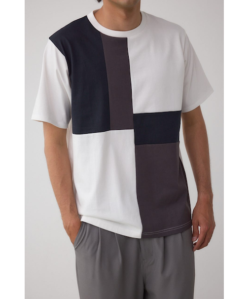 パネルスウィッチングTシャツ
