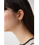 ステンレスプチフープピアス