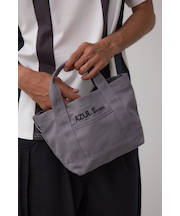 ロゴ刺繍ミニトートバック