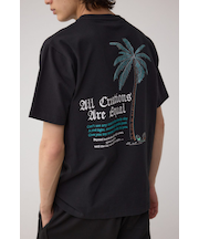 ベア天竺バック刺繍TEE