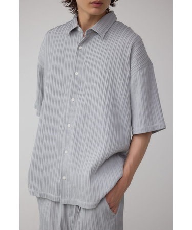 タック楊柳リラックスシャツ