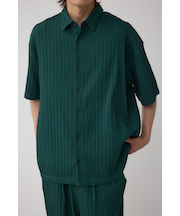 タック楊柳リラックスシャツ