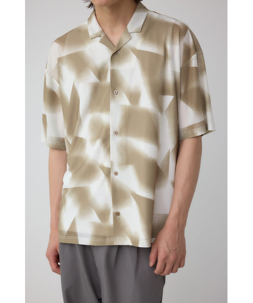 パワーネット総柄シャツ
