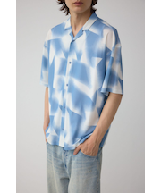 パワーネット総柄シャツ