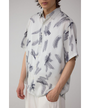 シルキードッツ総柄シャツ