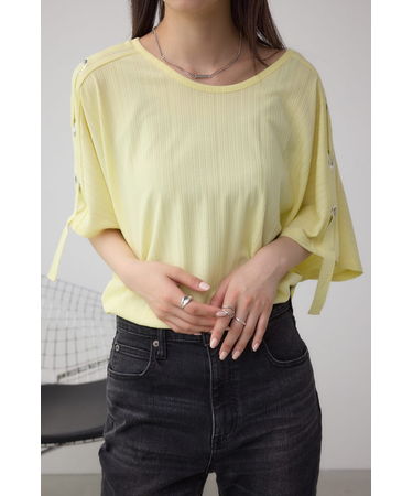 アイレットカットトップス