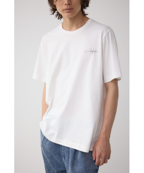 AZコットンロゴTシャツ
