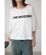 フロッキープリントTシャツ