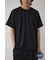 C／TネックジャガードシリコンネームTシャツ