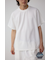 C／TネックジャガードシリコンネームTシャツ